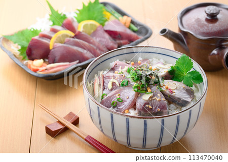 南紀勝浦港生鰹魚茶泡飯 南紀勝浦港生鰹魚茶泡飯 113470040