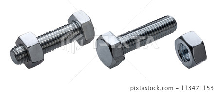 bolt and nut 113471153