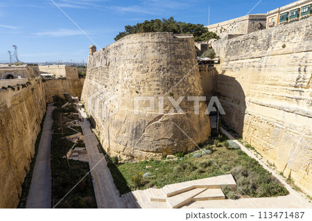 St. John Bastion in Valletta, Malta St. John Bastion in Valletta, Malta 113471487