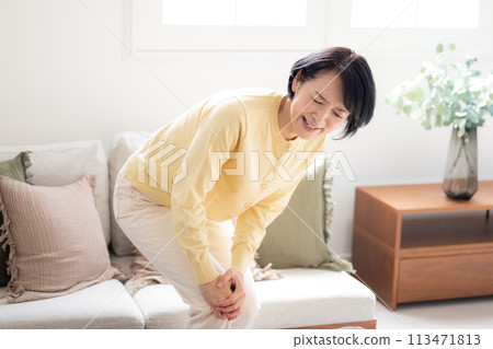 腰痛，中年婦女膝蓋痛 113471813