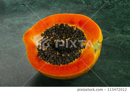 Tropical exotic sweet fruit - Papaya Tropical exotic sweet fruit - Papaya 113472012