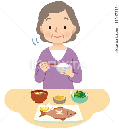 老年婦女飲食、照護、健康 113473184