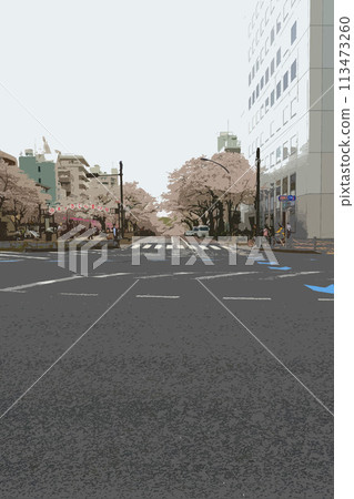 馬路對面的櫻花節 馬路對面的櫻花節 113473260
