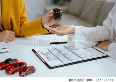 Automotive Business, Car Sale or Lease Concept 113474834