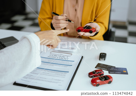 Automotive Business, Car Sale or Lease Concept 113474842
