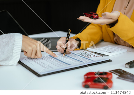 Automotive Business, Car Sale or Lease Concept 113474843