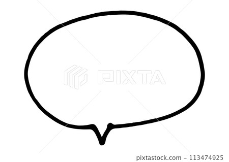 手寫可愛的講話泡泡 手寫可愛的講話泡泡 113474925