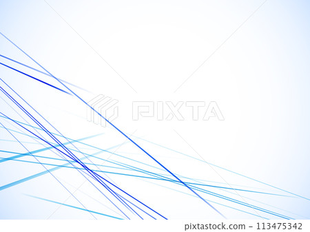 Blue sharp line background 113475342