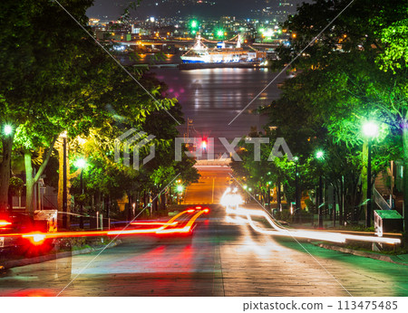 函館八幡在夜裡 113475485