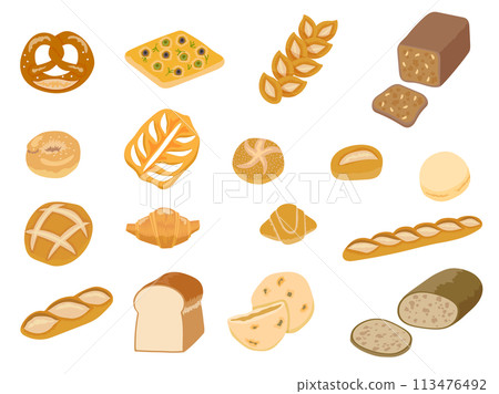 各種麵包套餐 113476492