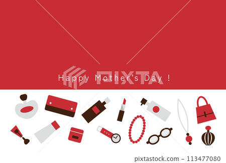 化妝品和服裝的插圖 113477080