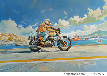 Touring landscape Touring landscape 113477537