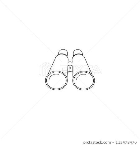 binocular logo 113478470
