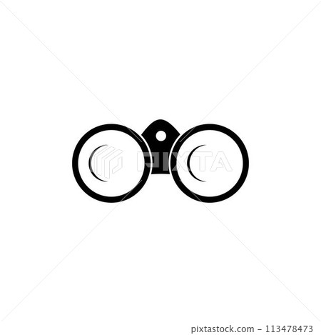 binocular logo binocular logo 113478473