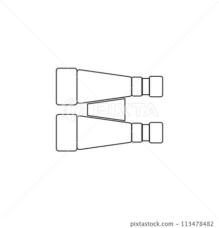 binocular logo 113478482