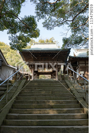 志賀海神社的塔門<福岡縣福岡市/2023年12月> 113479059