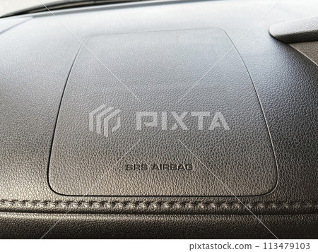 Passenger airbag in car 113479103