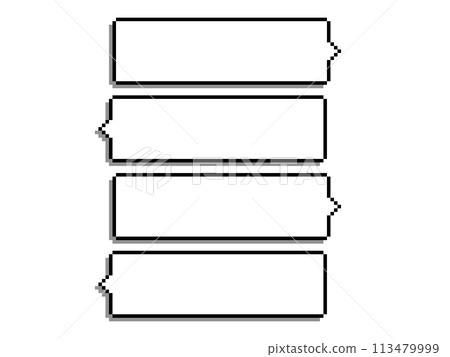 Pixel art speech bubble conversation Pixel art speech bubble conversation 113479999