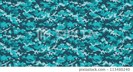 迷彩圖案無縫背景材料 113480240