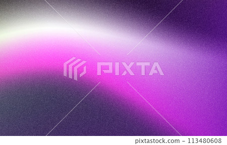 Purple and pink grainy color gradient holographic background. Glowing grunge noise texture. Blurred soft gradient blend minimalist rough grungy backdrop. Purple and pink grainy color gradient holographic background. Glowing grunge noise texture. Blurred soft gradient blend minimalist rough grungy backdrop. 113480608