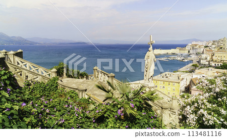 Beautiful sea and city view from Church Of San Francesco 113481116