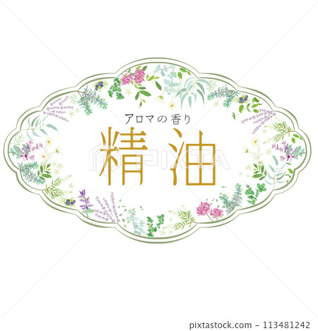 芳香氣味、精油、香草和植物 芳香氣味、精油、香草和植物 113481242