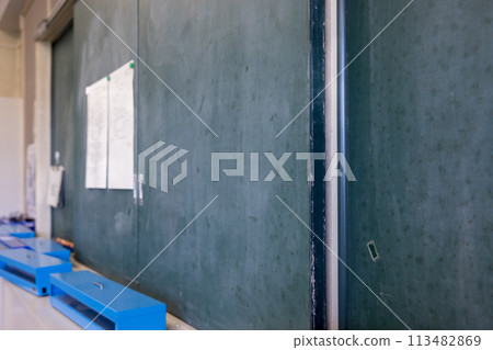 School blackboard School blackboard 113482869