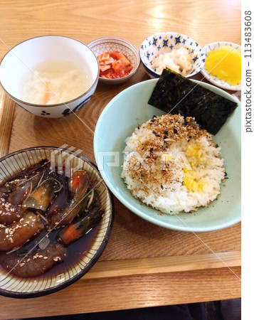 Soy sauce soup I had in Seoul, Korea 113483608