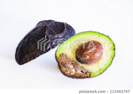 A bruised avocado A bruised avocado 113483747