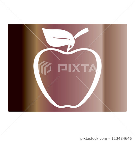 Gradient color apple background Gradient color apple background 113484646