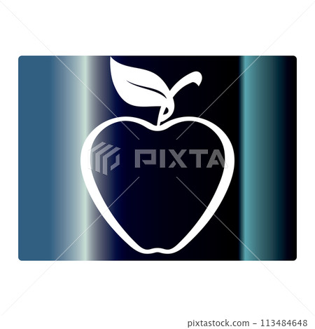 Gradient color apple background Gradient color apple background 113484648