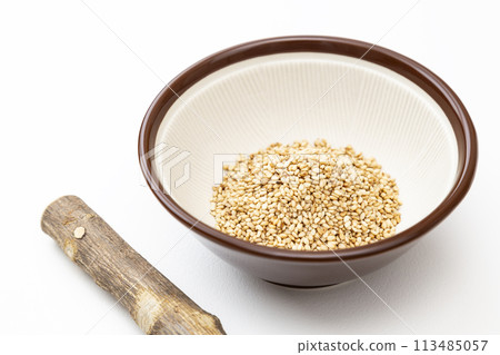 研缽和烤芝麻 研缽和烤芝麻 113485057