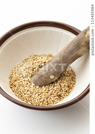 研缽和烤芝麻 113485064