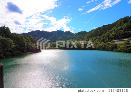 Kamimizu Dam, Onishi Dam, Gunma Prefecture, Fujioka City, Tone River System, Kanna River, Kamimizu Lake Kamimizu Dam, Onishi Dam, Gunma Prefecture, Fujioka City, Tone River System, Kanna River, Kamimizu Lake 113485128