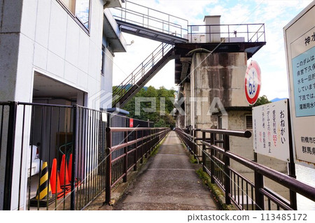 Kamimizu Dam, Onishi Dam, Gunma Prefecture, Fujioka City, Tone River System, Kanna River, Kamimizu Lake 113485172