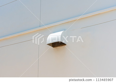 Ventilation chimney from the air conditioner 113485907