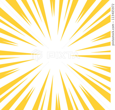 Square yellow concentrated line material 113485972