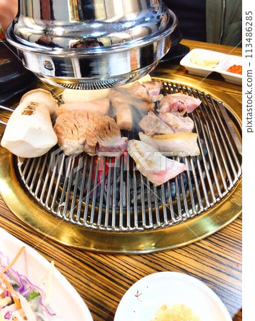 Black pork restaurant in Jeju Island, Korea Black pork restaurant in Jeju Island, Korea 113486285