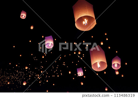泰國清邁 Khom Roi 元宵節 113486319