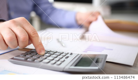 Secretary Calculate Finance Budget Tax Expenses Secretary Calculate Finance Budget Tax Expenses 113486474