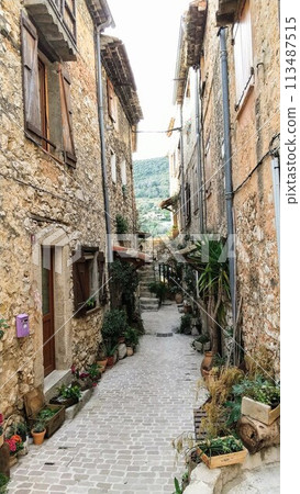 法國 Tourrettes-sur-Loup 紫羅蘭村風光 113487515
