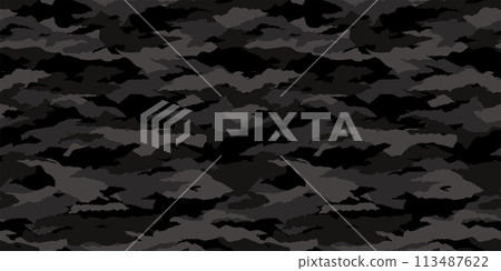 Camouflage pattern seamless background material 113487622