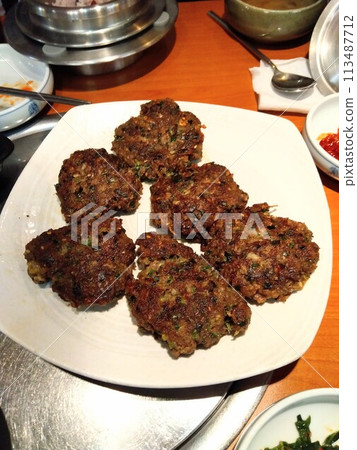 Authentic Korean Tteokgalbi 113487712