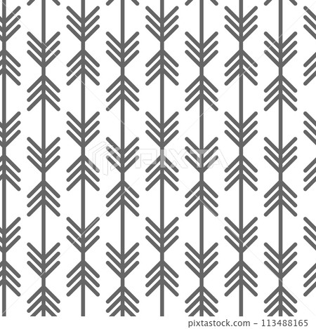 Seamless arrow pattern for fans, prints, textures, creative ideas for packaging, clothing and decorative elements Seamless arrow pattern for fans, prints, textures, creative ideas for packaging, clothing and decorative elements 113488165