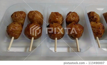 Chicken Meatball Skewer Chicken Meatball Skewer 113490007