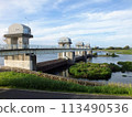 Tama River water intake dam 113490536