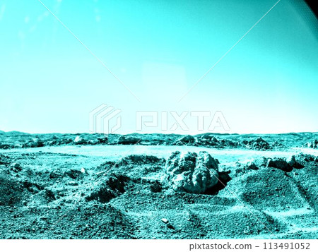 rock on the beach 113491052