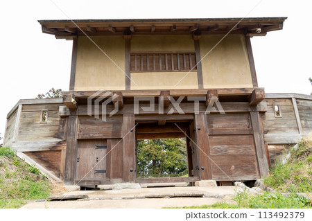 Minowa Castle Kaku Maidashi West Koguchi Gate Minowa Castle Kaku Maidashi West Koguchi Gate 113492379
