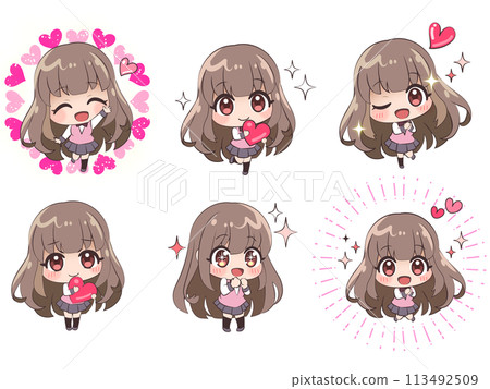 迷你角色_少女與心2 迷你角色_少女與心2 113492509