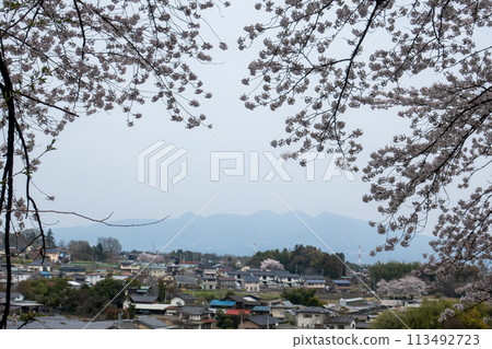 Minowa Castle - View from the Ninomaru Ruins Observatory Minowa Castle - View from the Ninomaru Ruins Observatory 113492723